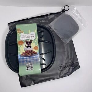 Slow Feeder Dog Bowl with Spreader